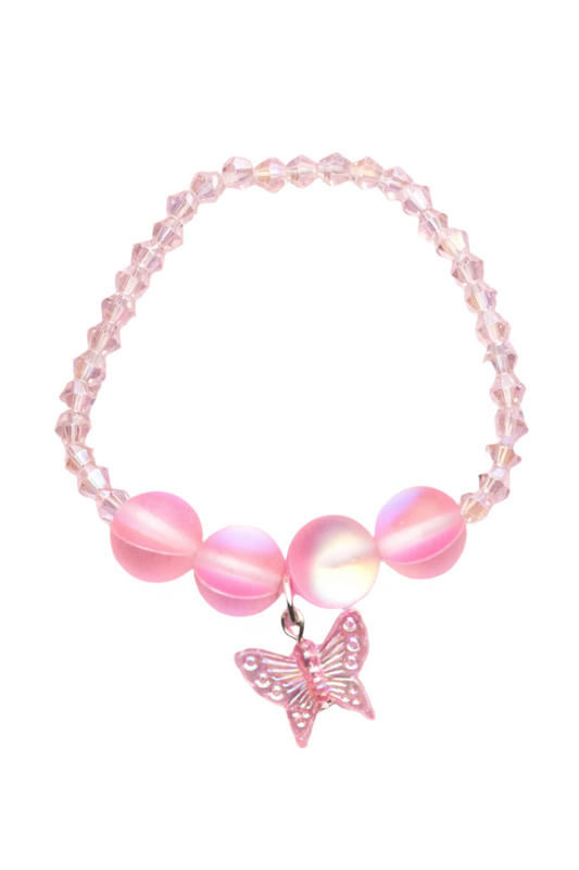 Great Pretenders Jewelry - Boutique Holo Pink Crystal Bracelet-Mountain Baby