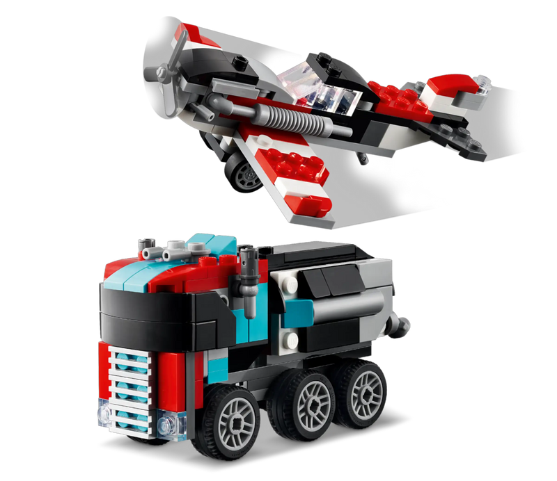 Lego Creator - Flatbed Truck with Helicopter 31146-Mountain Baby