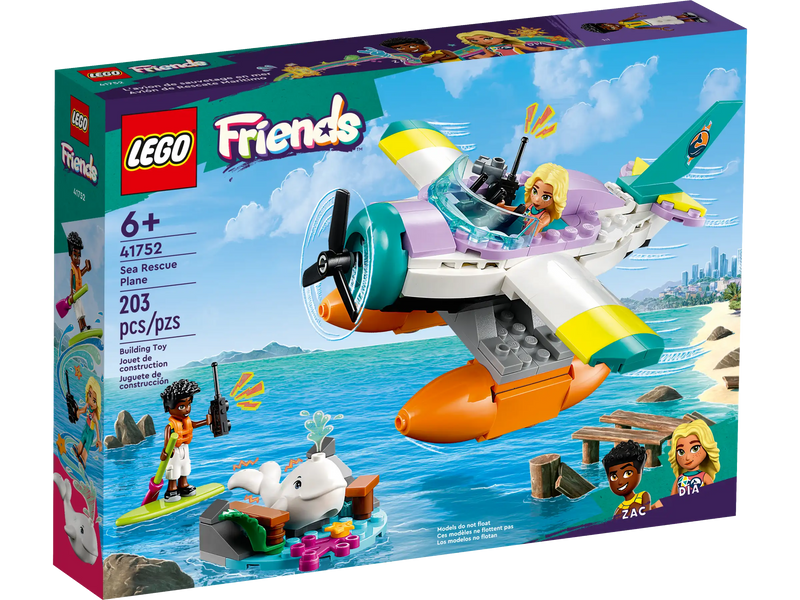 Lego Friends - Sea Rescue Plane 41752-Mountain Baby