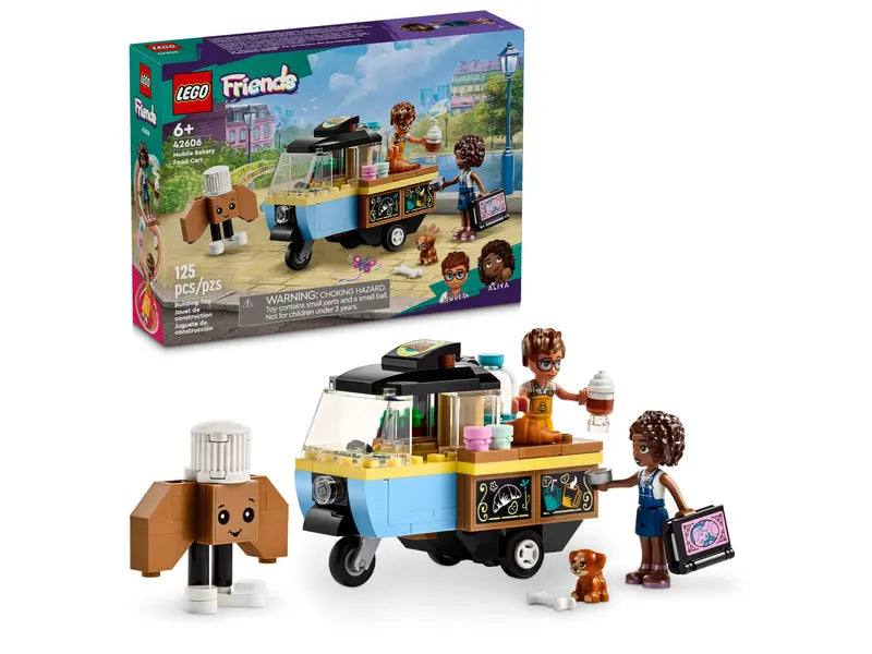 Lego Friends - Mobile Bakery Food Cart 42606-Mountain Baby