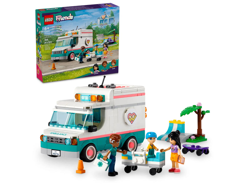 Lego Friends - Heartlake City Hospital Ambulance 42613-Mountain Baby