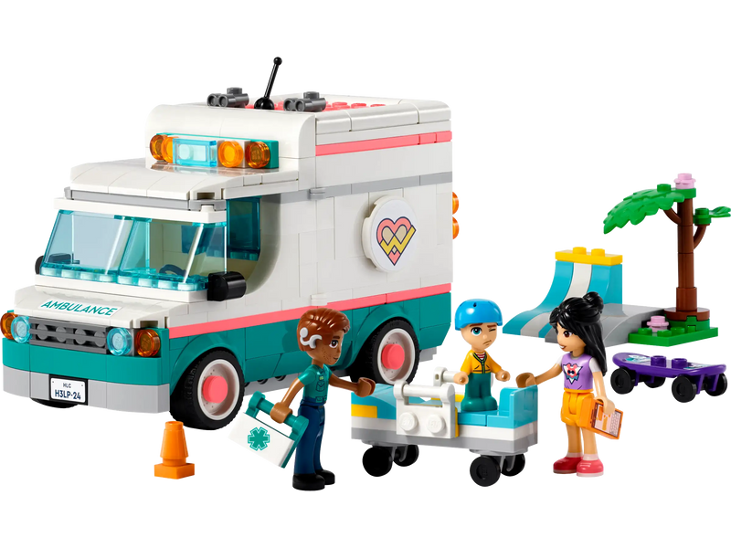 Lego Friends - Heartlake City Hospital Ambulance 42613-Mountain Baby