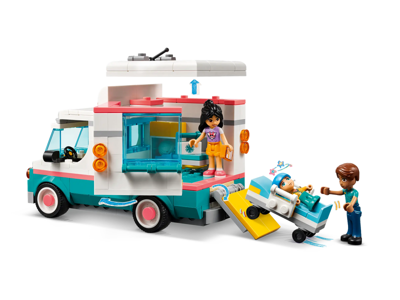 Lego Friends - Heartlake City Hospital Ambulance 42613-Mountain Baby