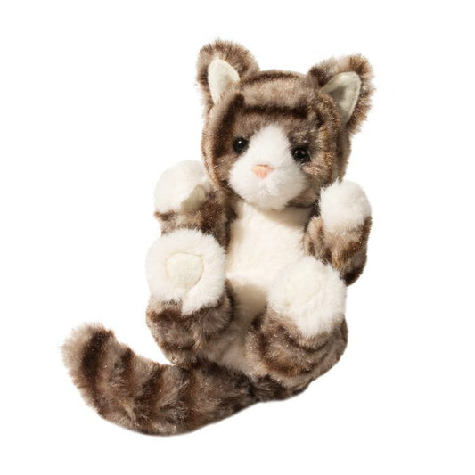 Douglas Cuddle Toys - Lil Baby Grey Stripe Cat-Mountain Baby