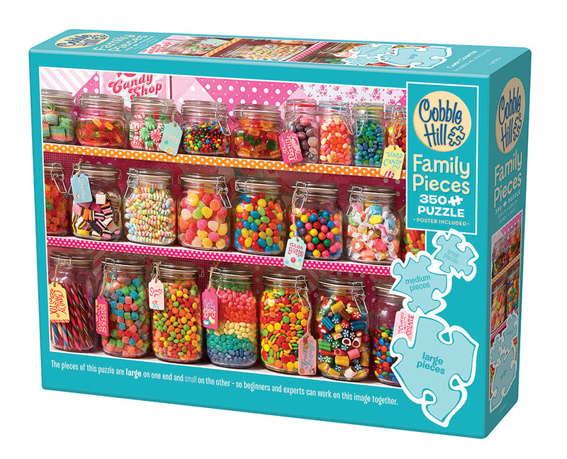 Cobble Hill Puzzle - 350pc Family - Candy Counter-Mountain Baby