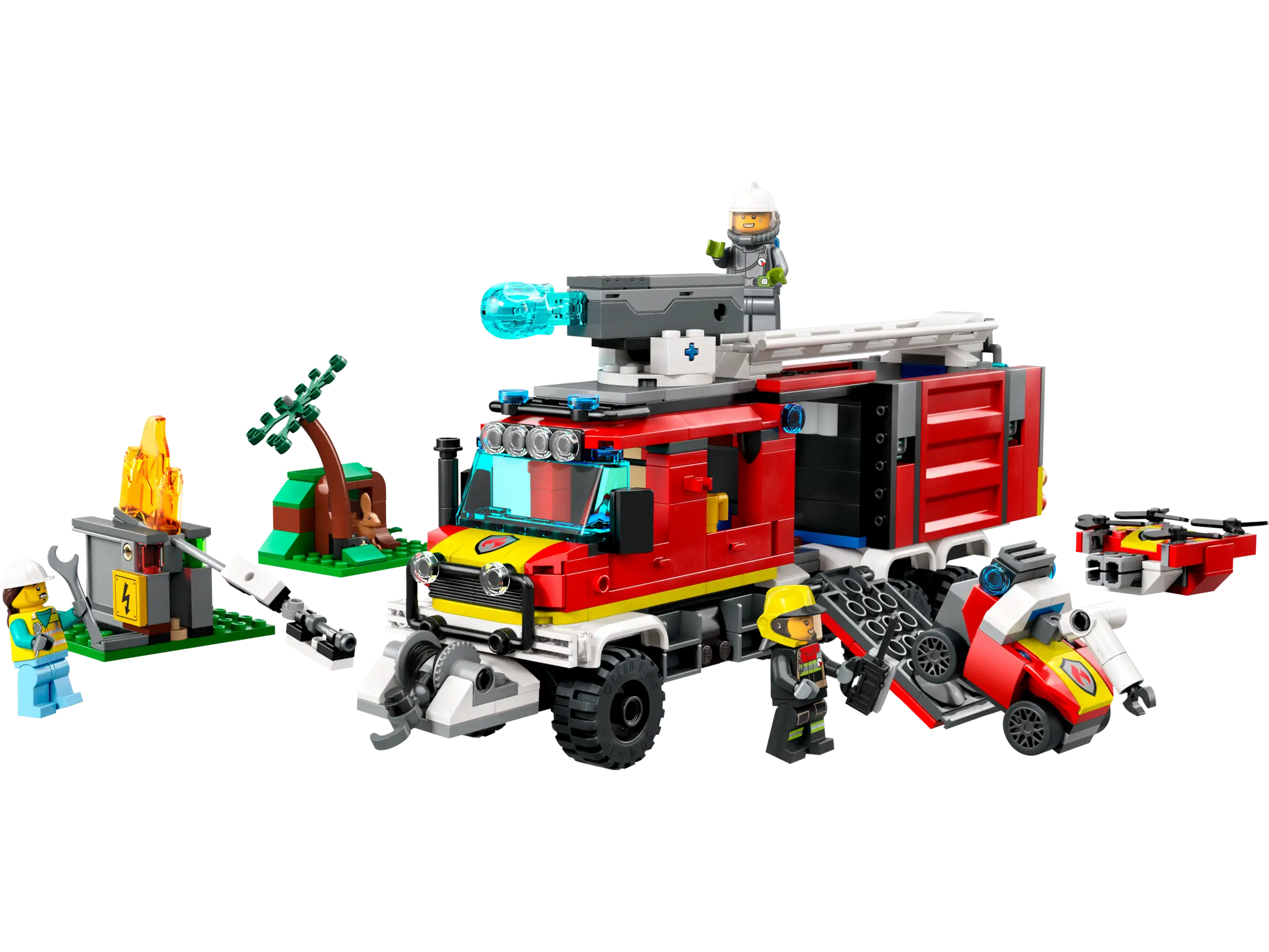 Lego City - Fire Command Truck 60374-Mountain Baby