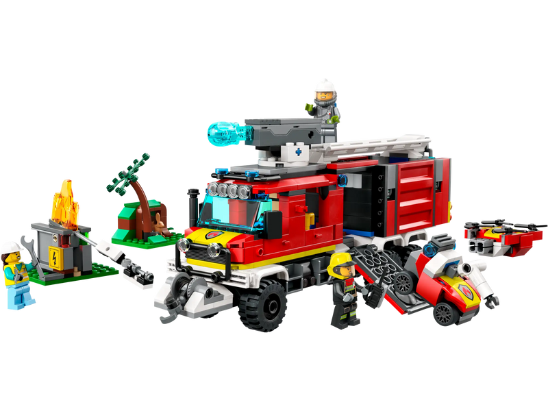 Lego City - Fire Command Truck 60374-Mountain Baby