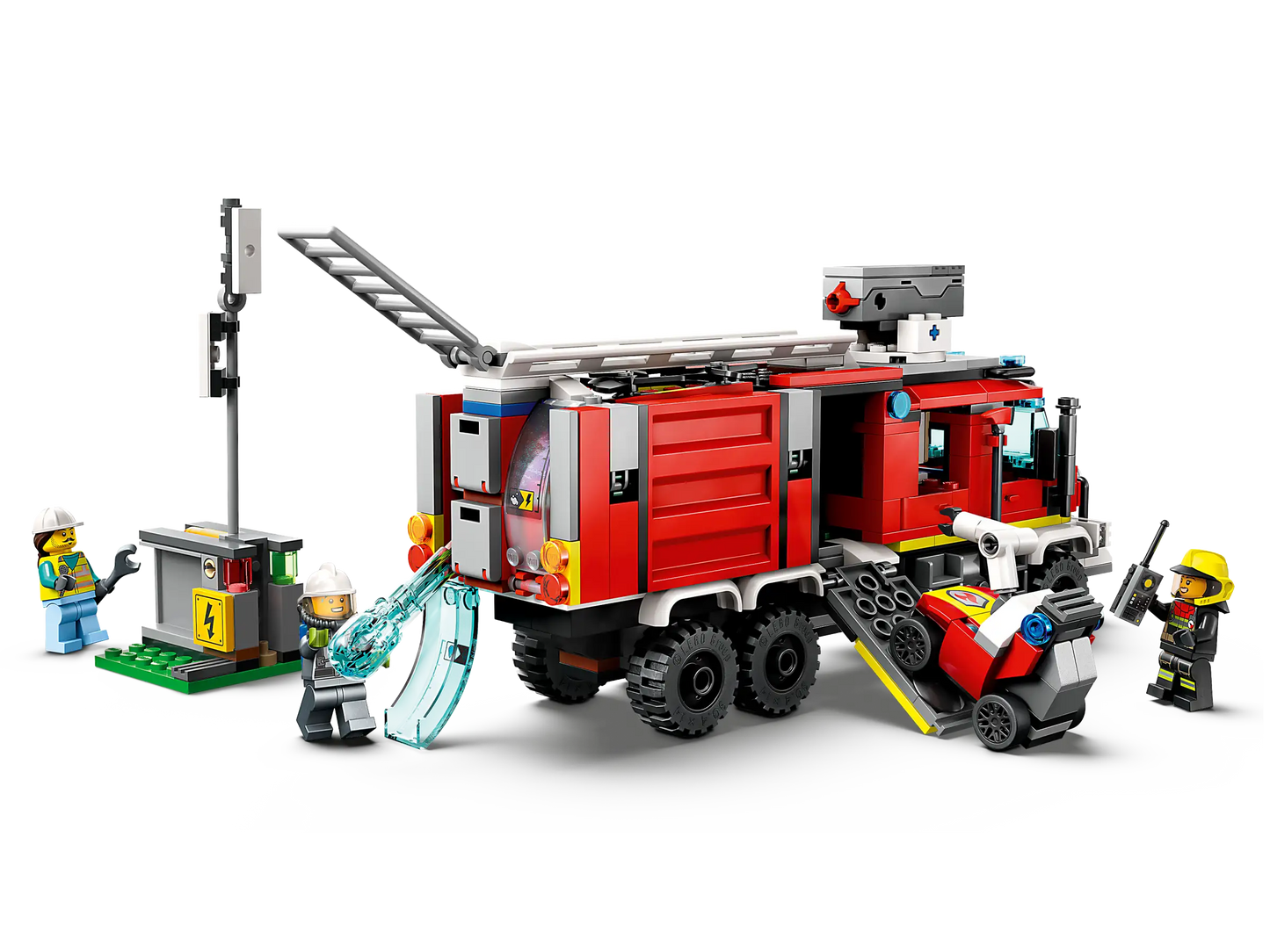 Lego City - Fire Command Truck 60374-Mountain Baby