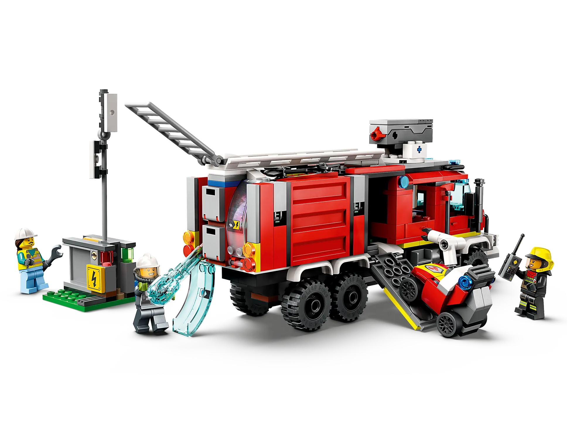 Lego City - Fire Command Truck 60374-Mountain Baby