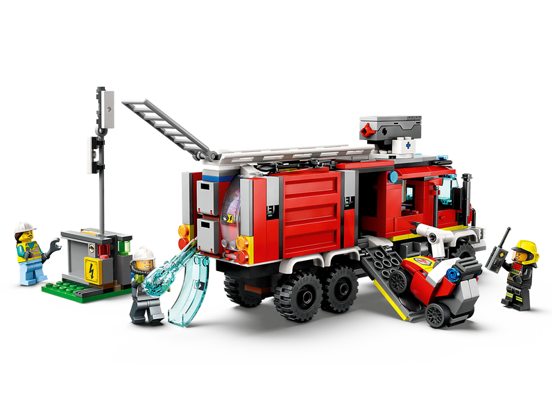 Lego City - Fire Command Truck 60374-Mountain Baby