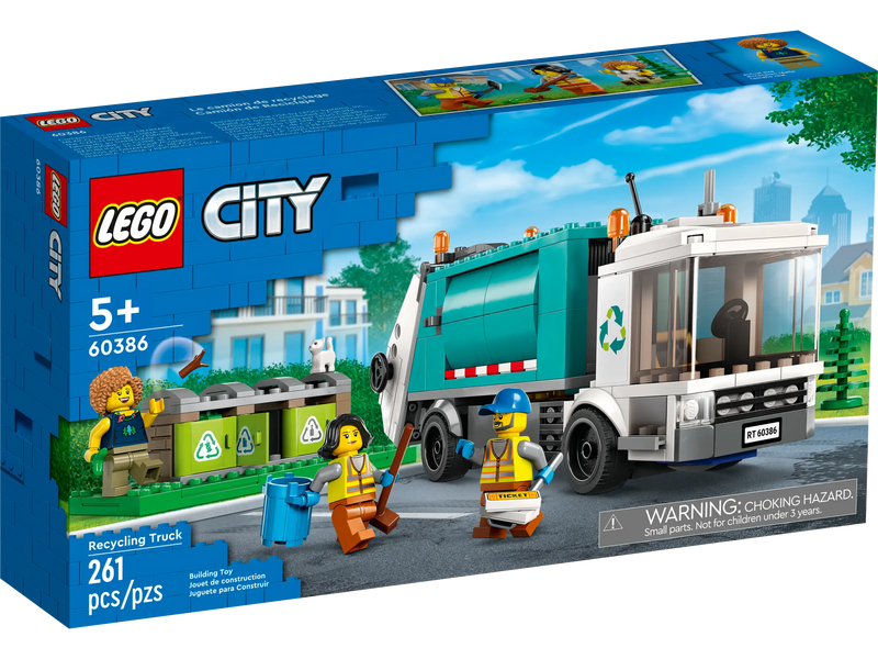 Lego City - Recycling Truck 60386-Mountain Baby