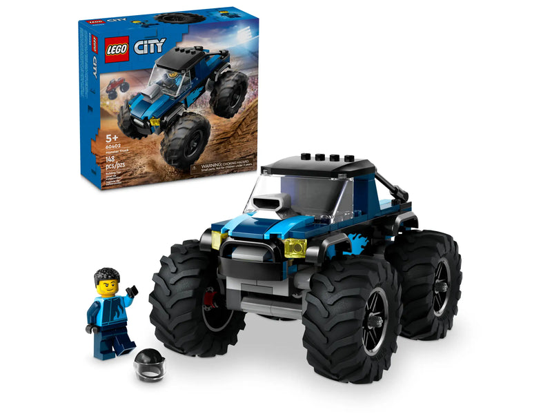 Lego City - Blue Monster Truck 60402-Mountain Baby