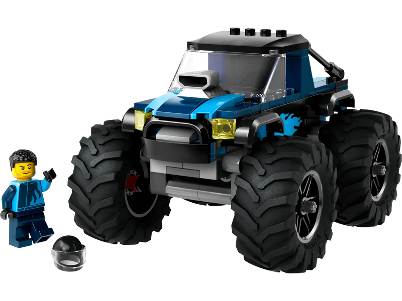 Lego City - Blue Monster Truck 60402-Mountain Baby