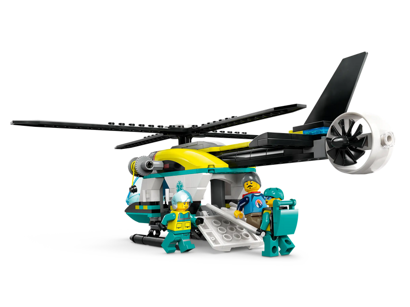 Lego City - Emergency Rescue Helicopter 60405-Mountain Baby