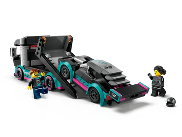 Lego City - Race Cae and Car Truck Carrier 60406-Mountain Baby