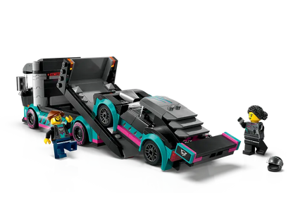 Lego City - Race Cae and Car Truck Carrier 60406-Mountain Baby