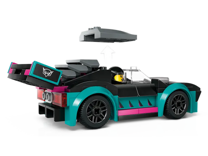 Lego City - Race Cae and Car Truck Carrier 60406-Mountain Baby