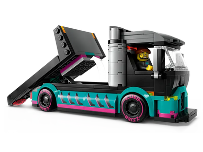 Lego City - Race Cae and Car Truck Carrier 60406-Mountain Baby