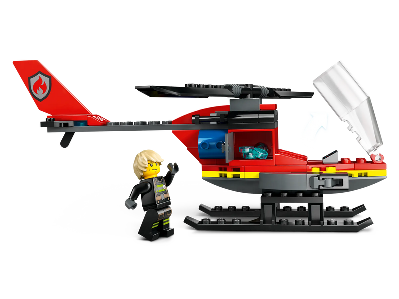 Lego City - Fire Rescue Helicopter 60411-Mountain Baby