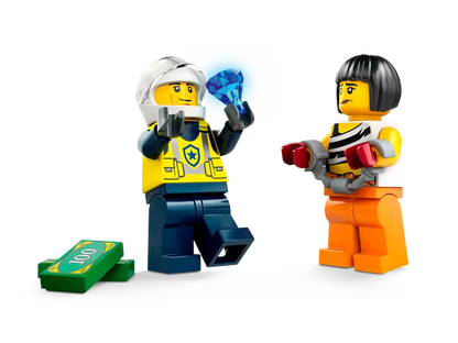 Lego City -Police Car and Muscle Car Chase 60415-Mountain Baby