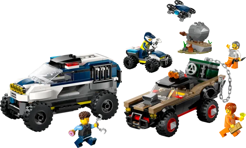 Lego City - Off-Road Police Car Chase 60449-Mountain Baby