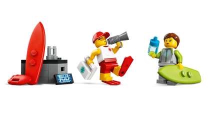 Lego City -Lifeguard Beach Rescue Truck 60453-Mountain Baby