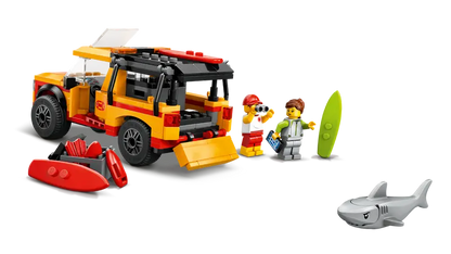 Lego City -Lifeguard Beach Rescue Truck 60453-Mountain Baby