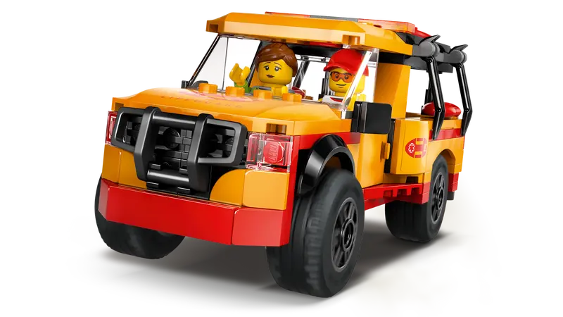 Lego City -Lifeguard Beach Rescue Truck 60453-Mountain Baby