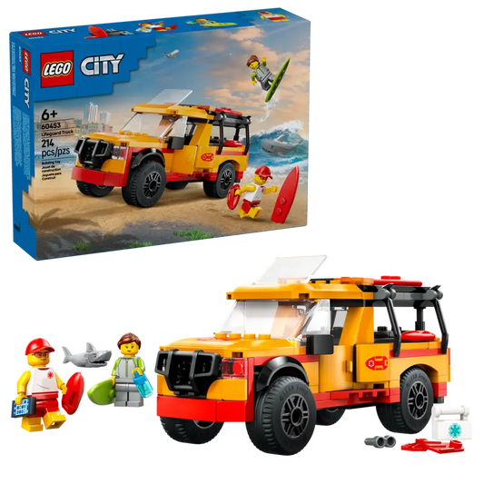 Lego City -Lifeguard Beach Rescue Truck 60453-Mountain Baby