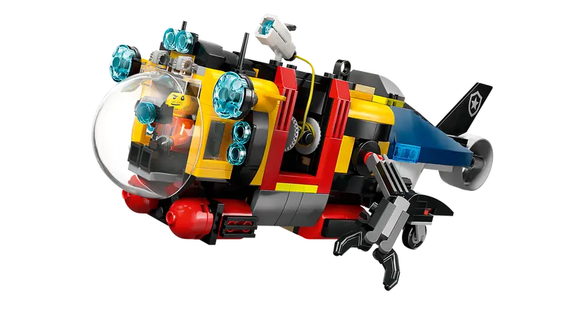 Lego City - Great Vehicles - Helicopter, Fire Truck, & Submarine Remix 60462-Mountain Baby