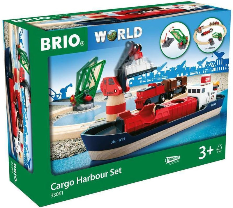 Brio Train Set - Cargo Harbour Set-Mountain Baby