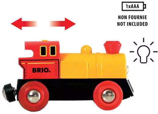 Brio Train Set - Battery-Operated Action Train-Mountain Baby