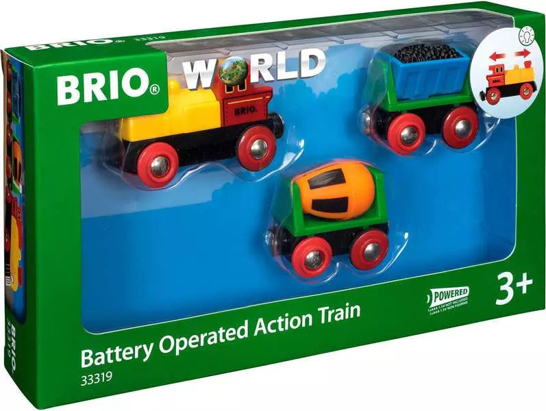 Brio Train Set - Battery-Operated Action Train-Mountain Baby