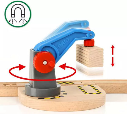 Brio Train Set - Train Set Starter Lift & Load Set-Mountain Baby