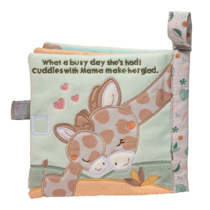 Douglas Cuddle Toys - Plush Activity Book -Georgie the Giraffe