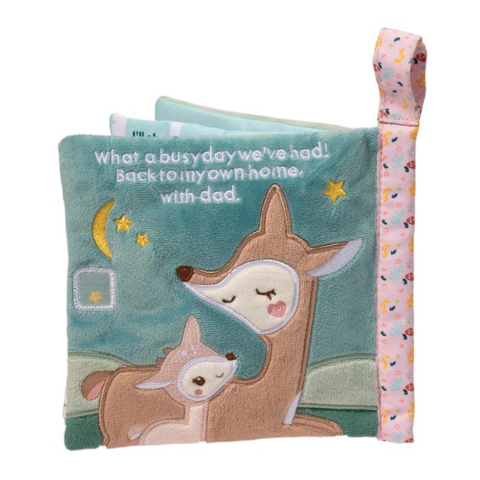 Douglas Cuddle Toys - Plush Activity Book -Farrah the Fawn
