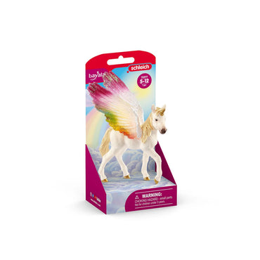 Schleich Bayala Series - Winged Rainbow Unicorn Foal-Mountain Baby