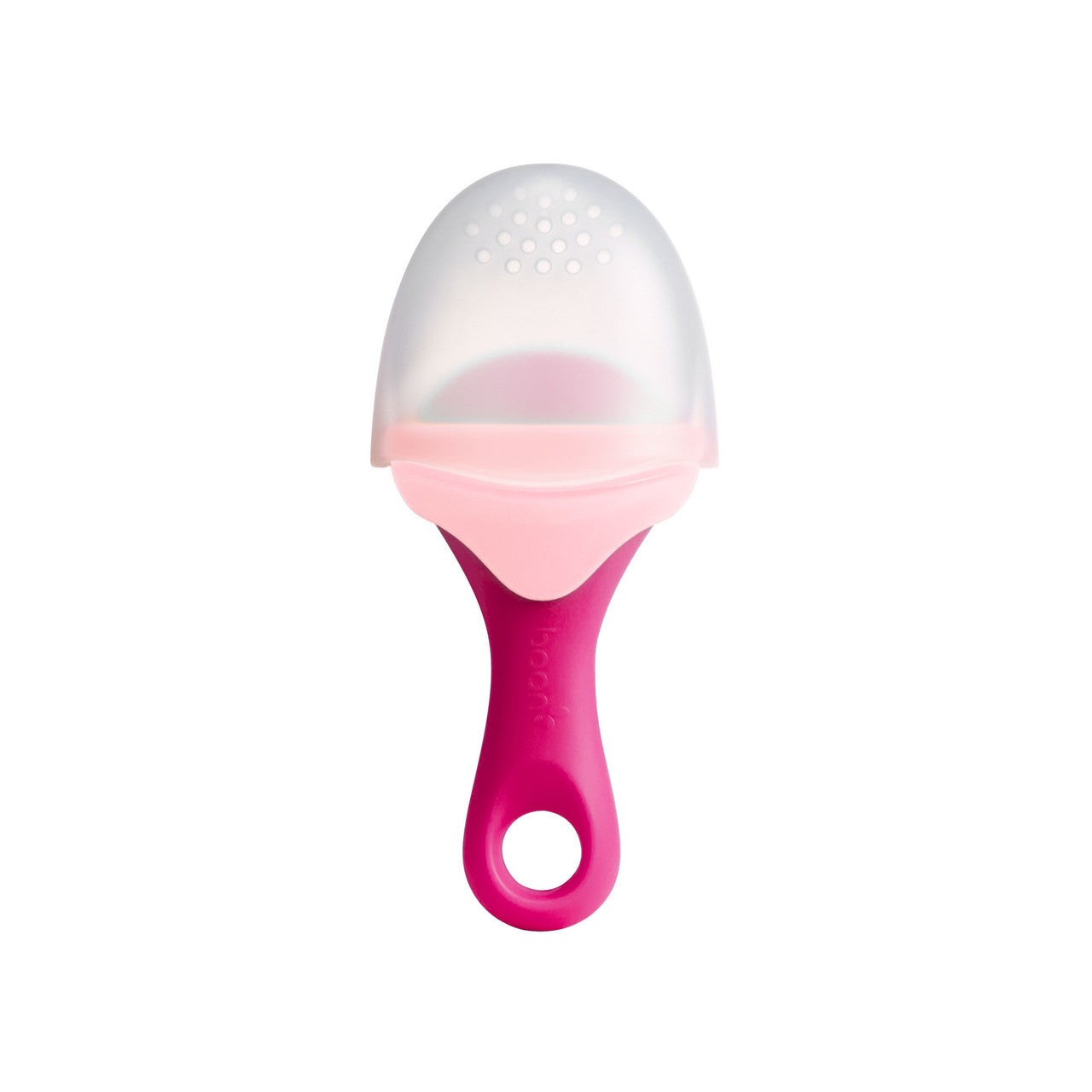 Boon PULP Silicone Feeder - Pink-Mountain Baby