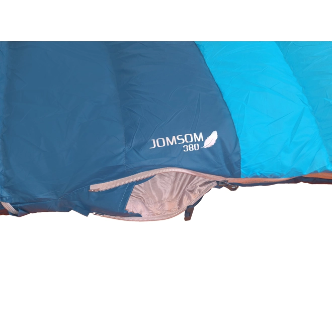 Shishka Sleeping Bag - Jomsom 380 Dark Green/Ocean Blue-Mountain Baby
