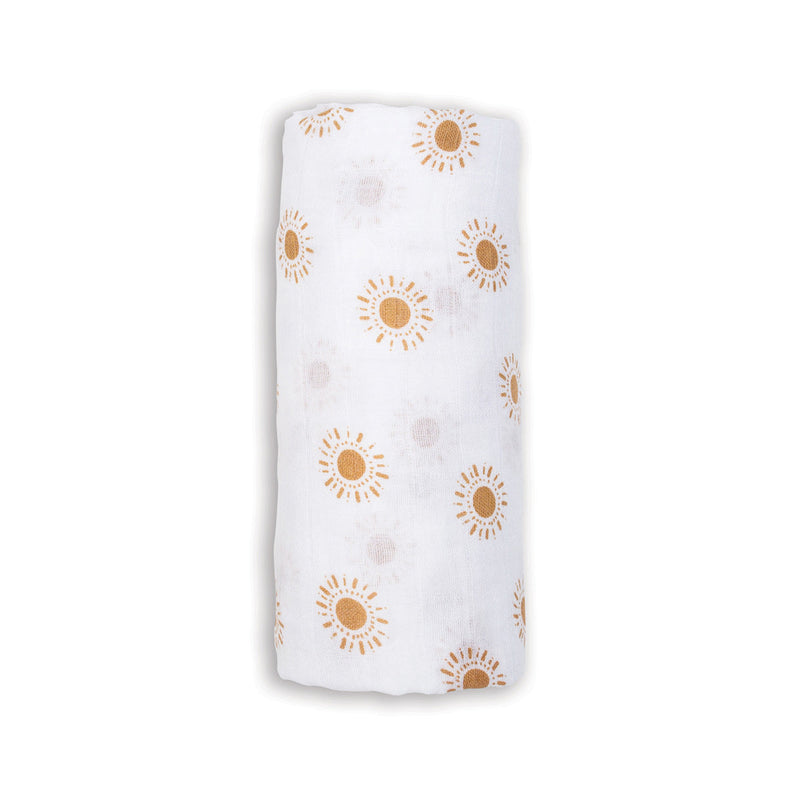 Lulujo Cotton Muslin Swaddling Blanket - Suns-Mountain Baby