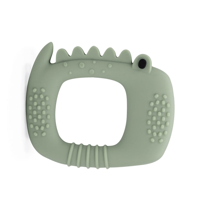 LouLou Lollipop Silicone Teether - Wild - Alligator-Mountain Baby