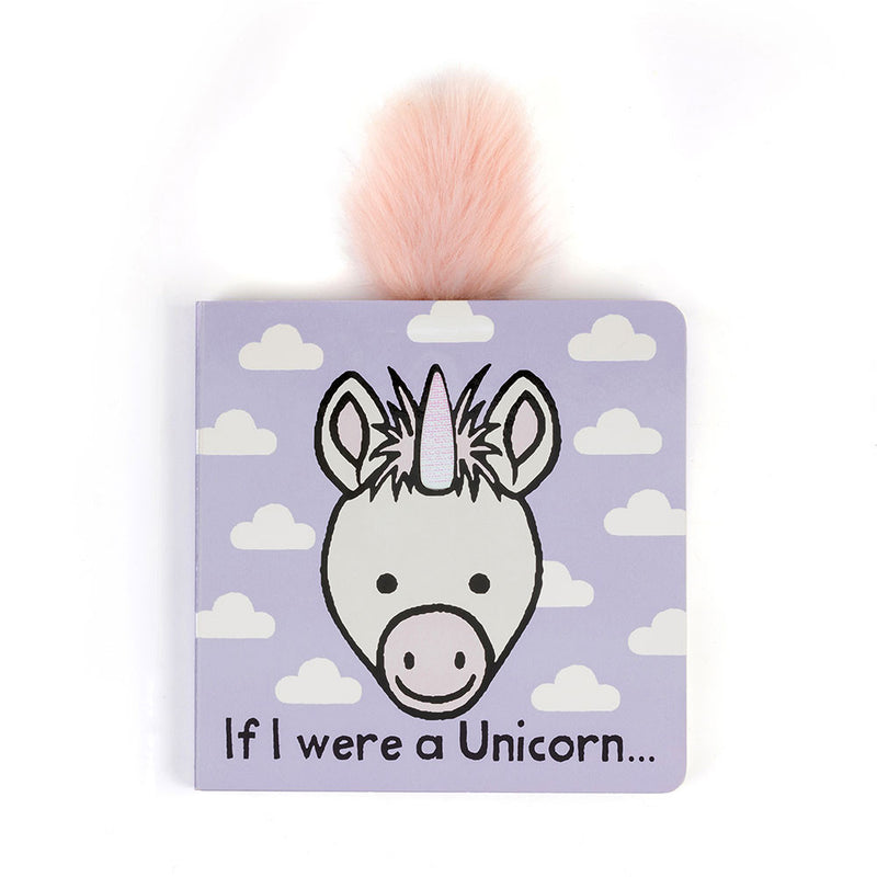 Board Book - If I Were A Unicorn (Purple)-Mountain Baby