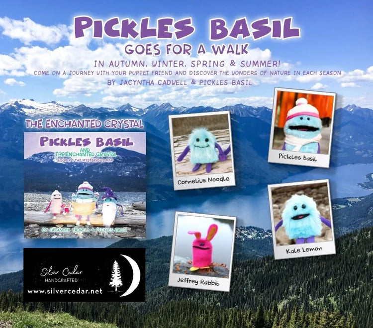 Pickles Basil Goes for a Walk - Book-Mountain Baby