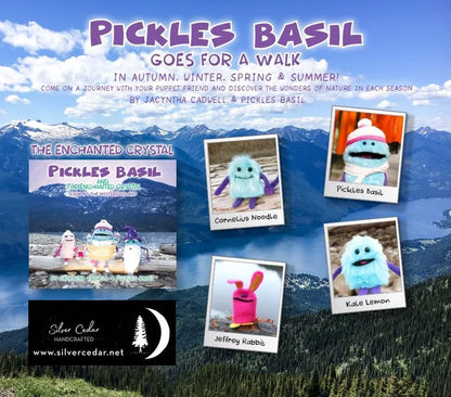 Pickles Basil Goes for a Walk - Book-Mountain Baby