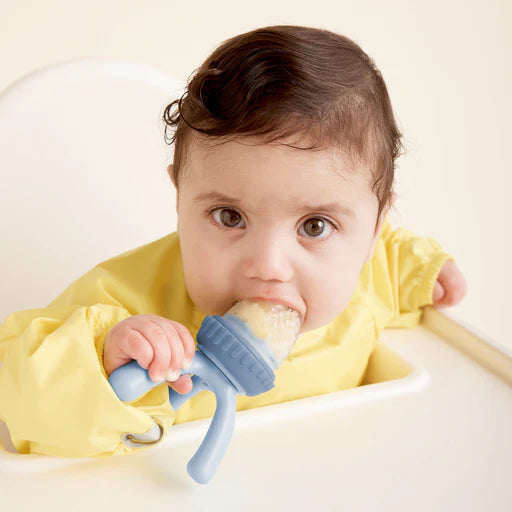 B.Box - Silicone Fresh Food Feeder - Lullaby Blue-Mountain Baby