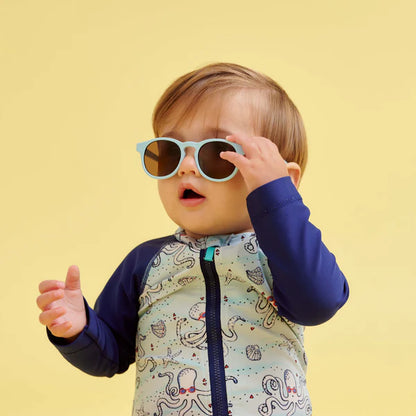 Babiators Sunglasses - Keyhole - Baby Blue-Mountain Baby