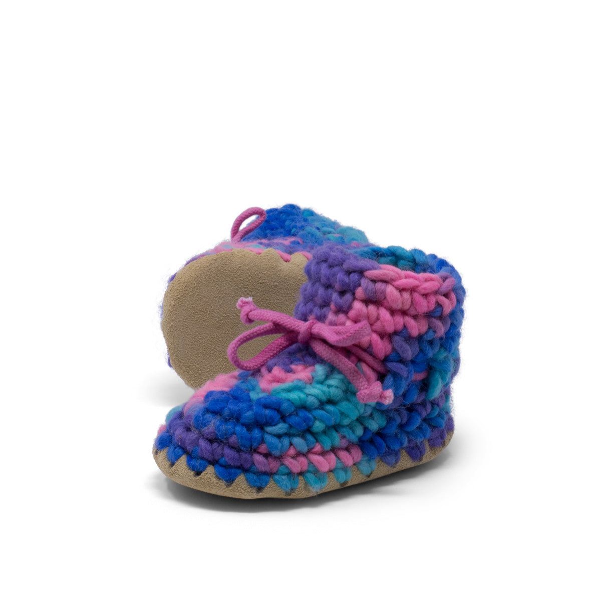 Padraig Bootie - Child - Multi Pink-Mountain Baby