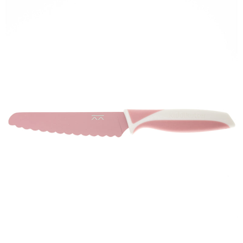 Kiddikutter Child-Safe Kitchen Knife - Blush-Mountain Baby