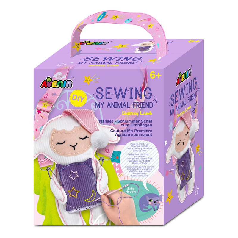 Avenir Sewing My Animal Friend Kit - Snoozy Lamb-Mountain Baby