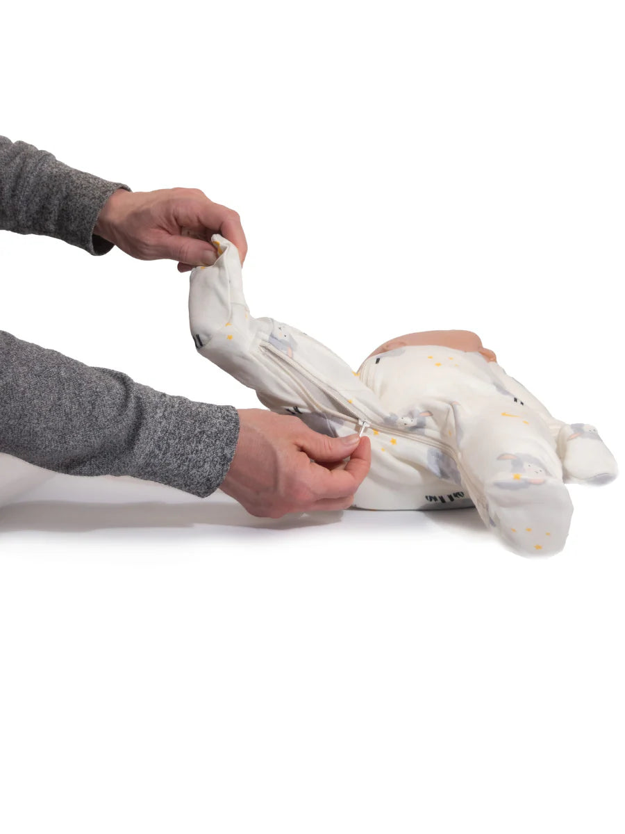 ZippyJamz Footed Coverall - Count Me To Sleep-Mountain Baby